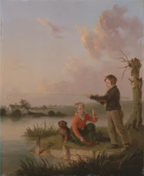 Les jeunes pêcheurs